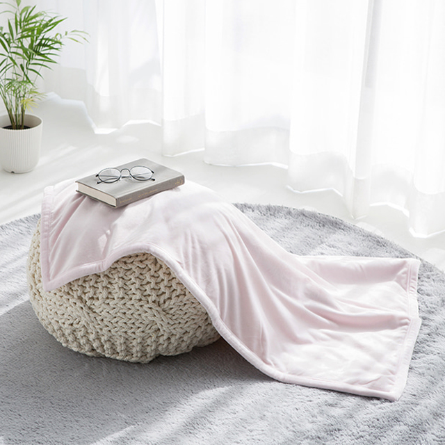 WARMY 담요 75X100 ISB0011 핑크 6439.1961, 100x75cm - 메인 이미지