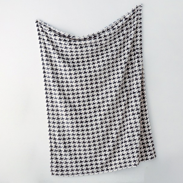 JIOMY 담요 130x180 그레이패턴 5722.4158, 180x130cm