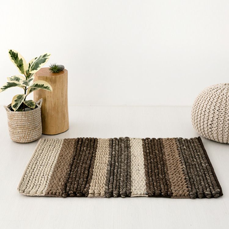 CASCO 핸드메이드러그 80X115 스트라이프 2511.7619, 115x80cm