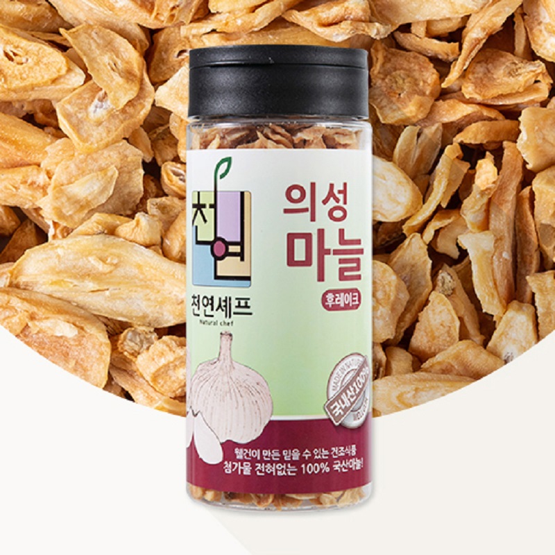 국내산마늘 안튀긴 후레이크 건조 의성마늘 양파 칩 갈릭파우더 향신료 마늘후레이크, 75g, 1개 - 상품 이미지