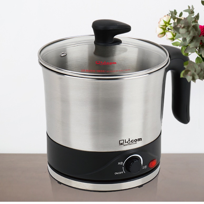 라면 끓이는 기계 휴대용 여행용 라면 포트 1.5리터