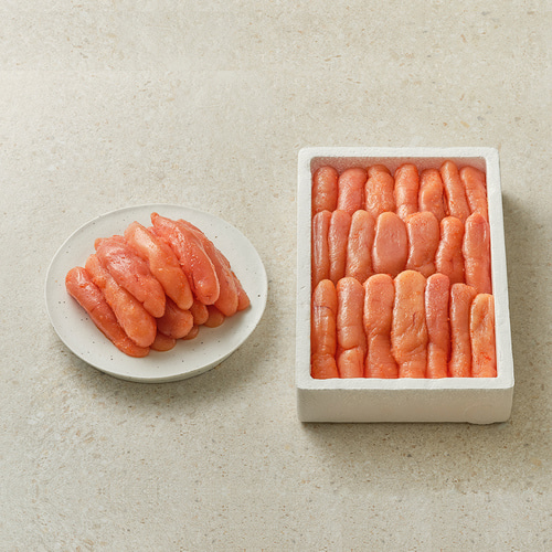 덕화명란 대용량 온명란 M 1kg (업소용 벌크 저염 무색소 무보존료 무발색제 요리용 실속 프리미엄)