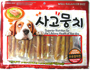 사고뭉치 300g 강아지 간식 대용량 치킨사사미 기호성 - 상세 이미지 5