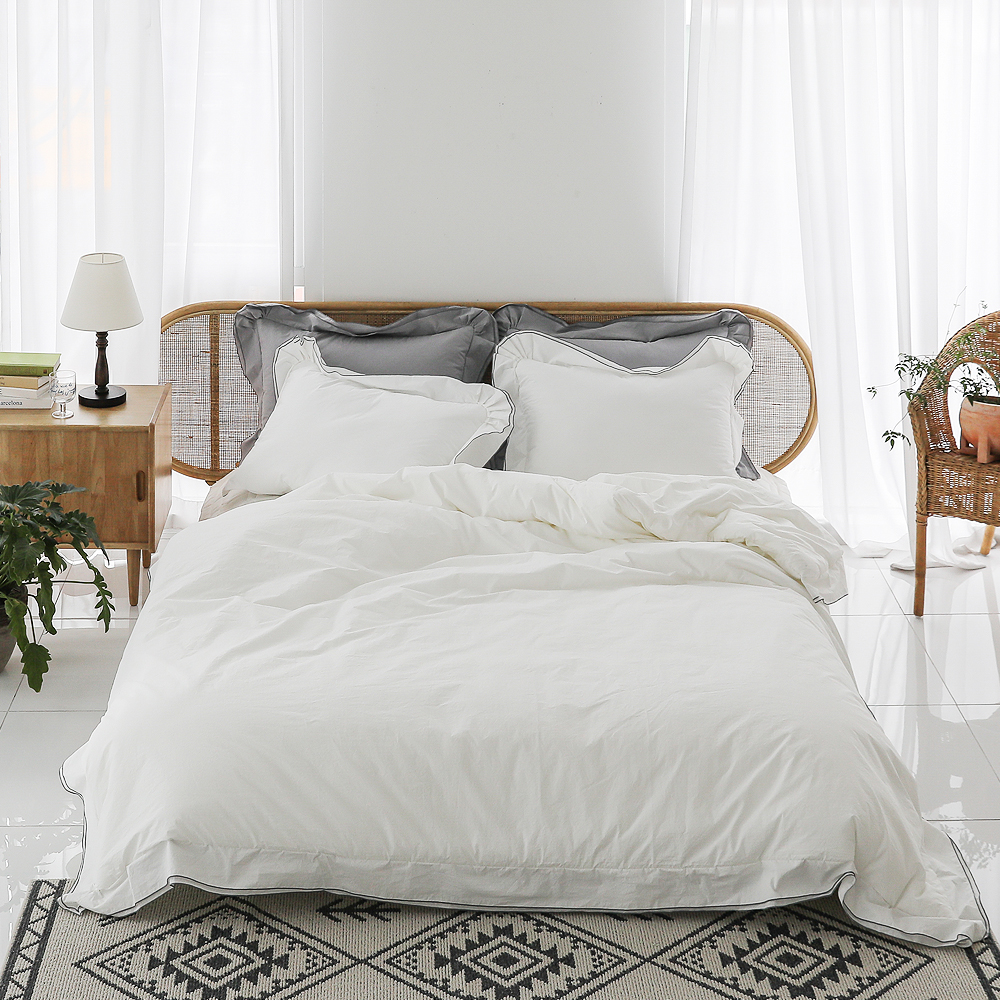 리눔아티카 60수 순면 고급 호텔식 무봉제 차렵이불 세트