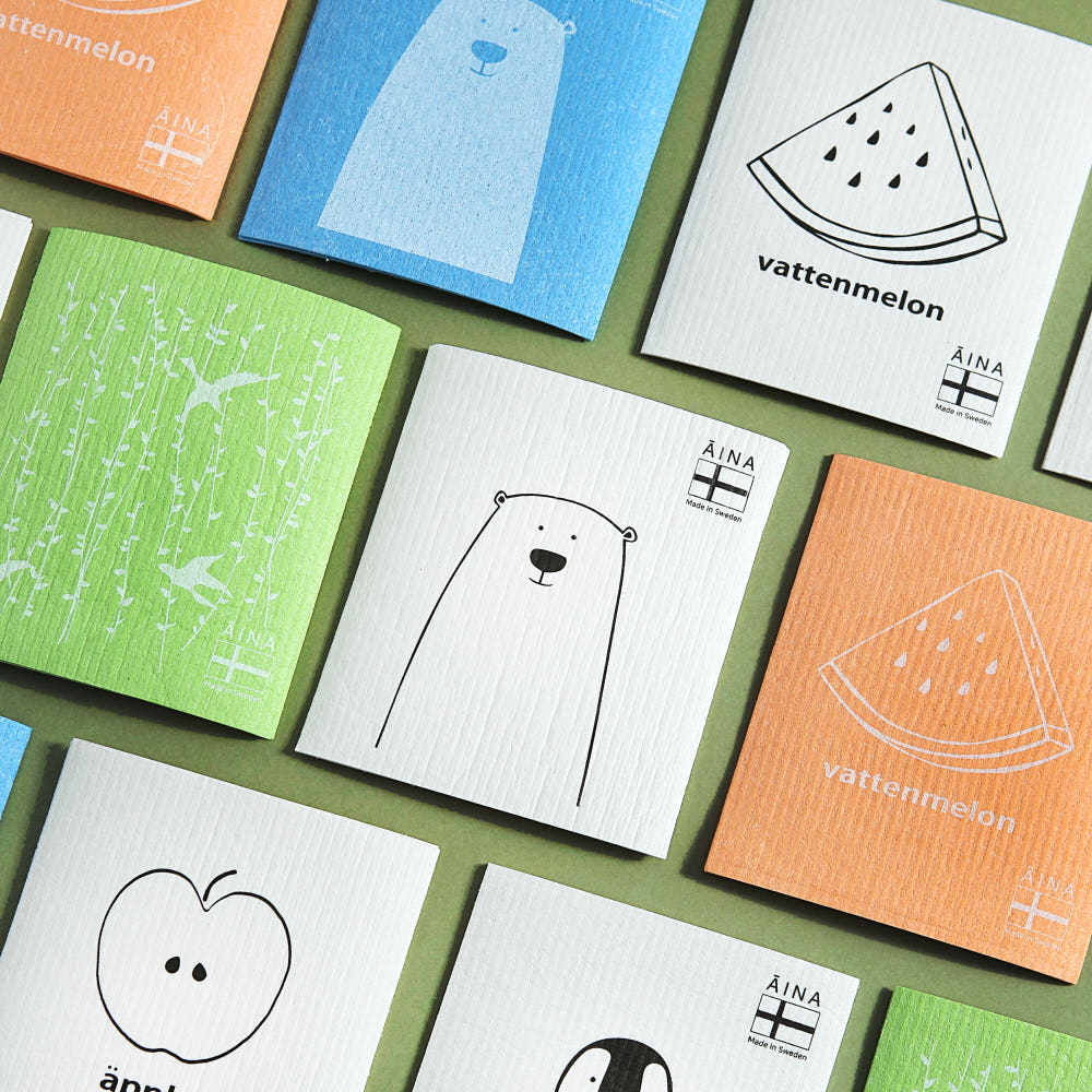 아이나 폴라베어 행주 전면