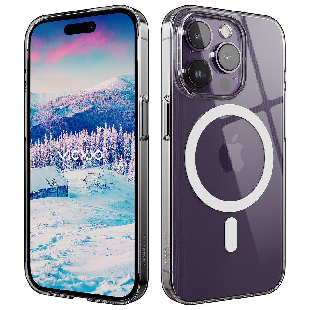 빅쏘 초슬림 변색없는 맥세이프 케이스 투명, 아이폰14 프로