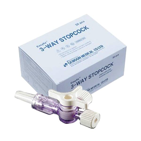 세운 쓰리웨이 스탑콕 50개입/1박스 3WAY 스탑콕 Stopcock - 상품 이미지