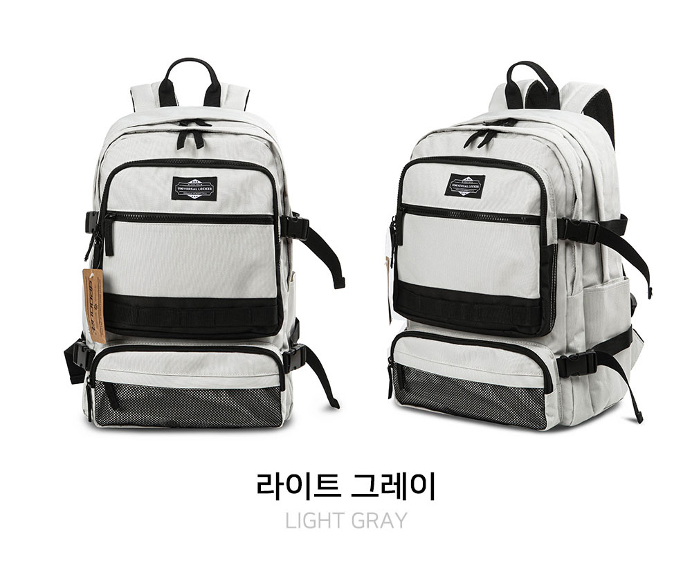 남학생 책가방 대학생 직장인 성인 남자 캐주얼 백팩 출장 여행 배낭 다용도 백팩 가방 - 상세 이미지 2