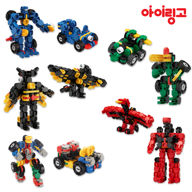 트랜스포머 더 배틀 455pcs 블럭장난감 변신로봇 패키지 - 상세 이미지 2
