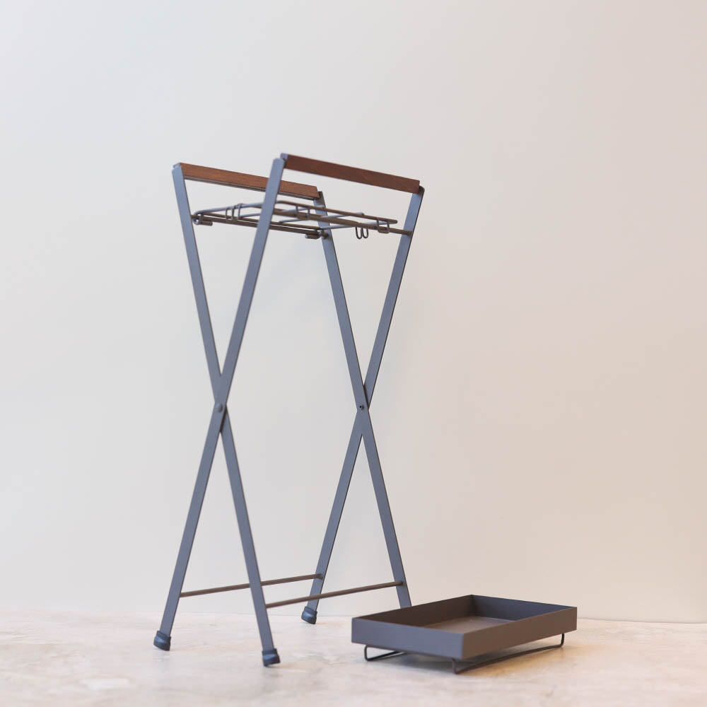 라고 모던 빈티지 철제 접이식 인테리어 카페 우산꽂이