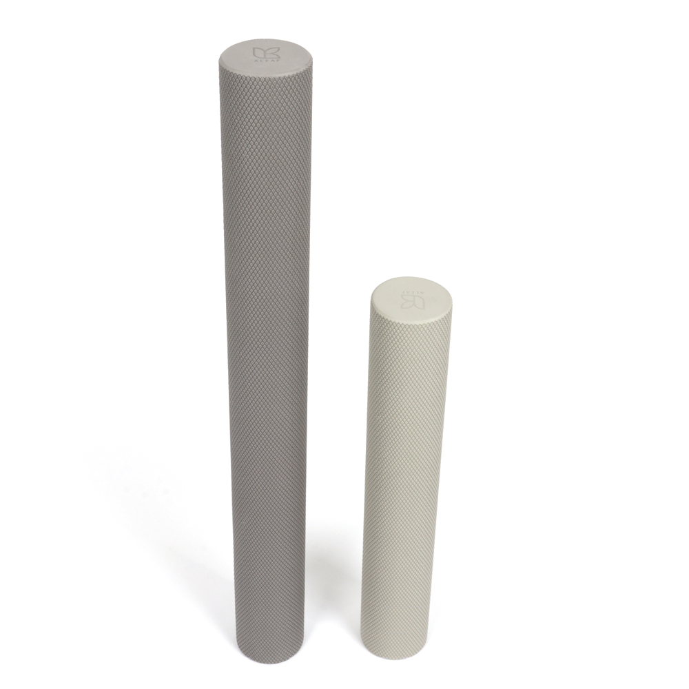 아리프 가든 슬림 EVA 폼롤러 60cm 웜그레이 + 스트레칭 밴드 1.2(입문용) 0.25mm 소프트 블로섬 스트레칭 세트 - 상세 이미지 4