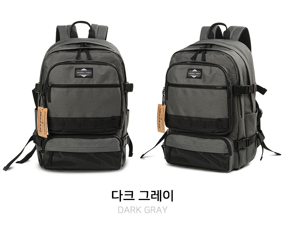 남학생 책가방 대학생 직장인 성인 남자 캐주얼 백팩 출장 여행 배낭 다용도 백팩 가방 - 상세 이미지 4