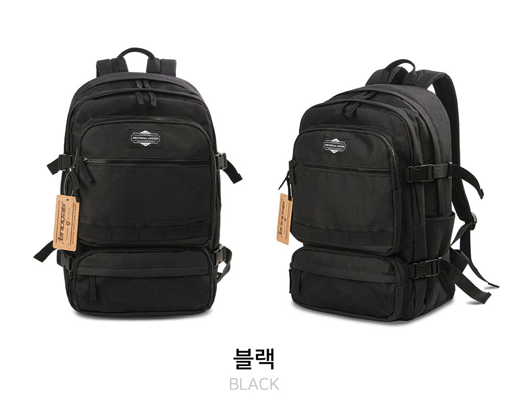 남학생 책가방 대학생 직장인 성인 남자 캐주얼 백팩 출장 여행 배낭 다용도 백팩 가방 - 상세 이미지 3