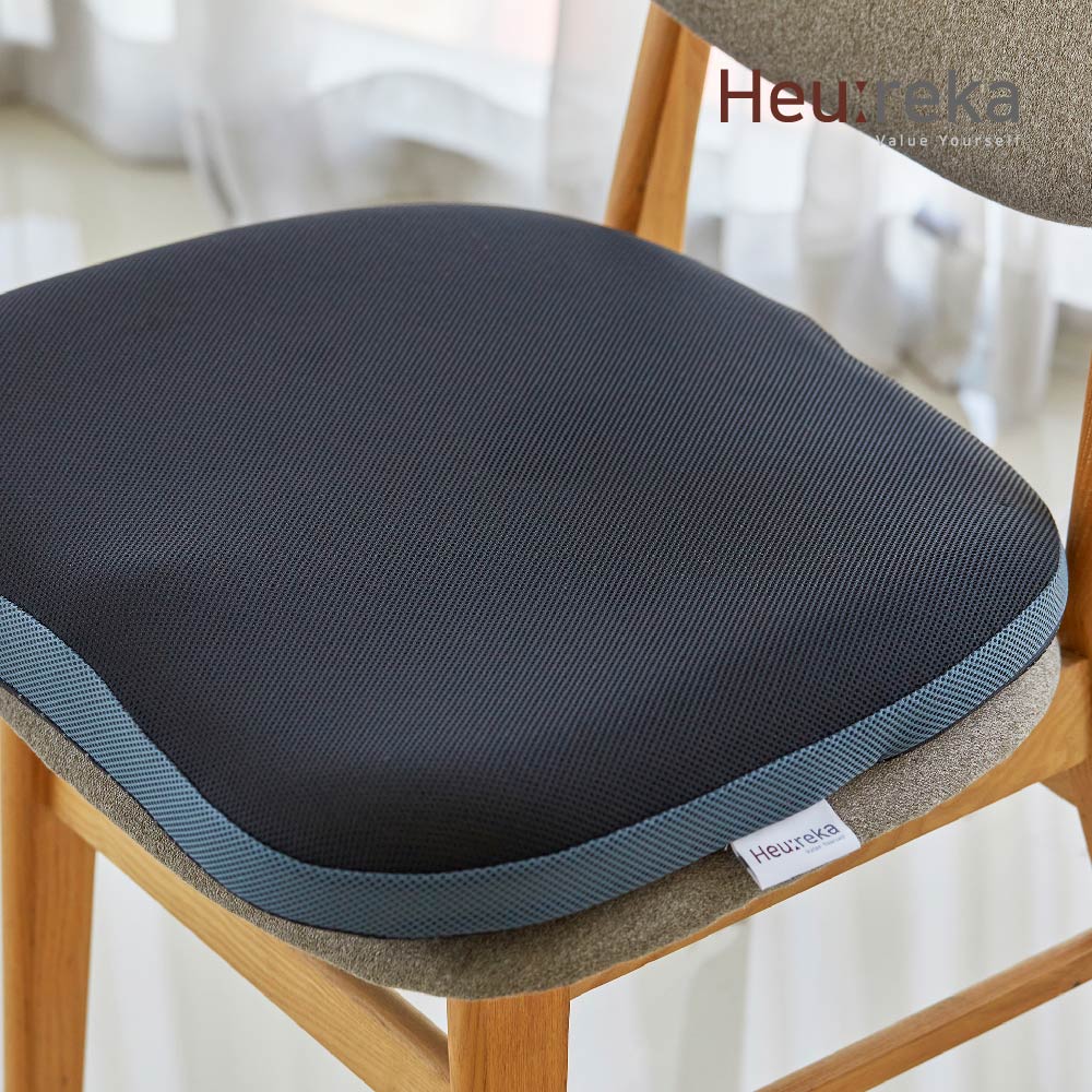 휴레카 등받이 쿠션 의자 사무실 허리받침대 허리 디스크 받침 요추 메모리폼 [국내생산]