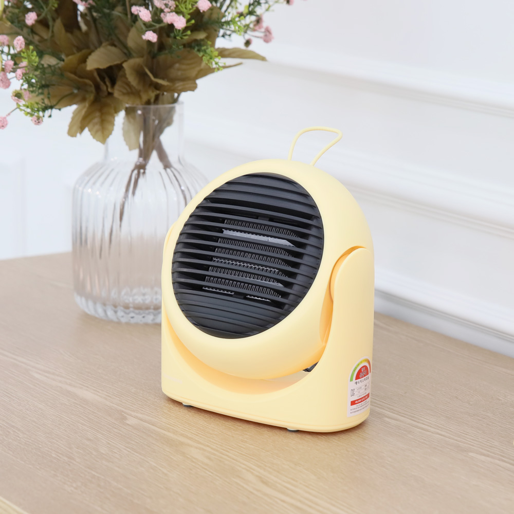 툴콘 온풍기 팬 히터 MF-3050 파스텔보라 캠핑용 저전력히터 300w 이미지 7