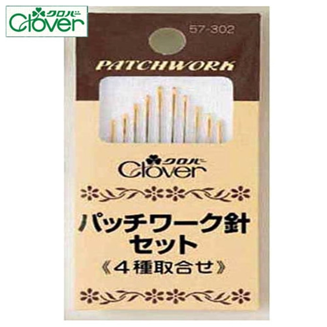 원단마트 clover 크로바 패치워크 손바늘 4종 (57-302) : 골드뷰