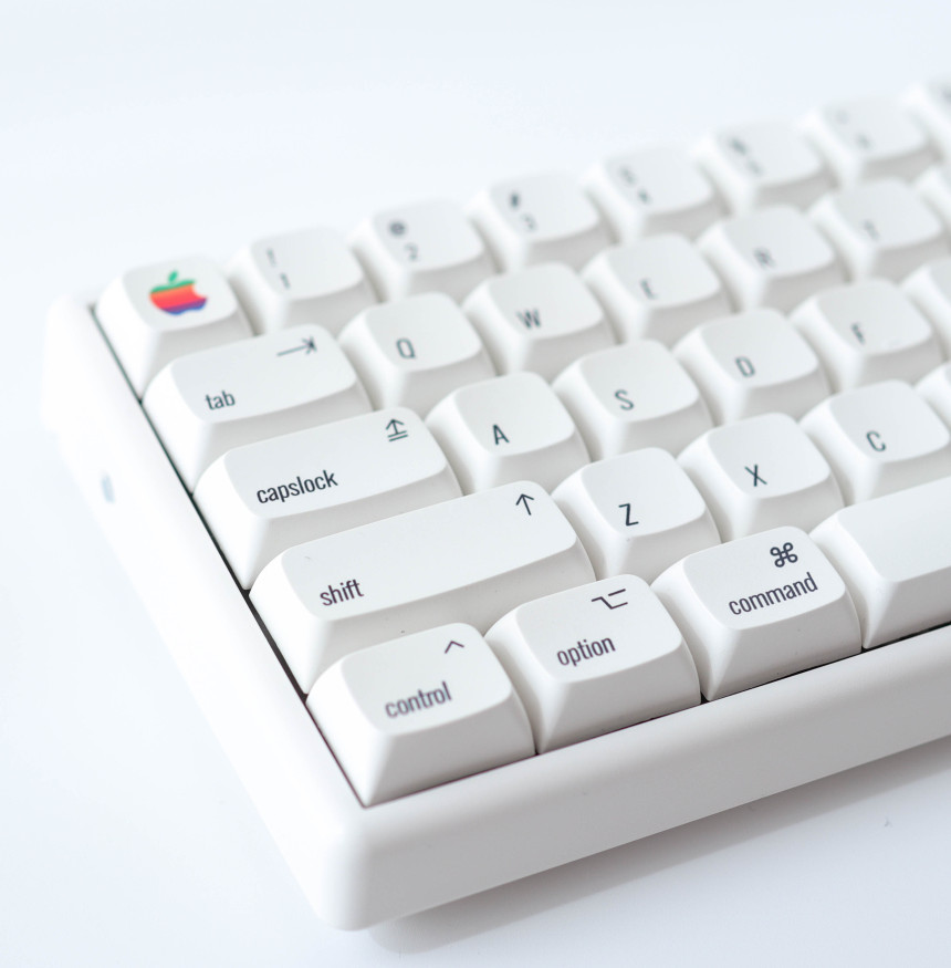 레트로 mac 전용 애플 command PBT 키캡 124 키 한성 한무무 필코 레오폴드 커세어 앱코 리얼포스 토프레 키보드 기계식키보드 무접점키보드 키