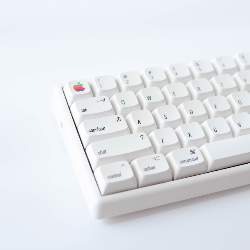 레트로 mac 전용 애플 command PBT 키캡 124 키 한성 한무무 필코 레오폴드 커세어 앱코 리얼포스 토프레 키보드 기계식키보드 무접점키보드 키