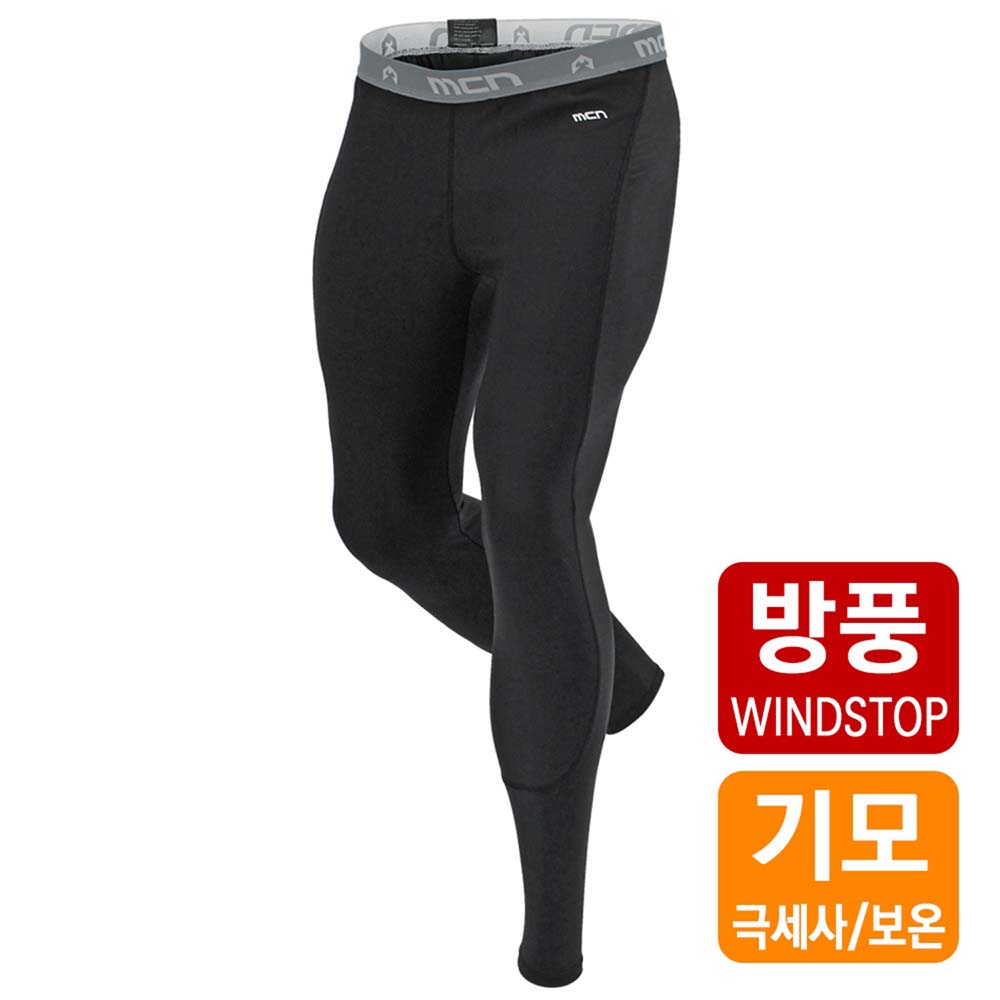 엠씨엔 기모+방풍 이너웨어 겨울 방한 보드 스키 언더레이어 이미지 8
