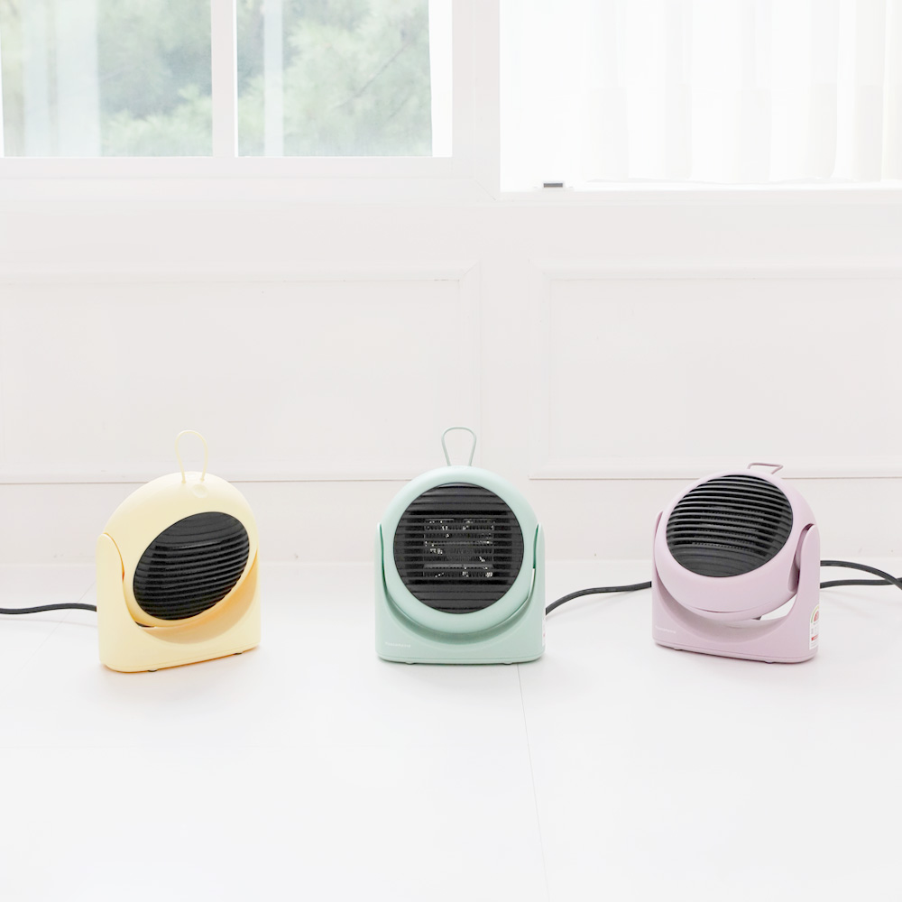 툴콘 온풍기 팬 히터 MF-3050 파스텔보라 캠핑용 저전력히터 300w - 상세 이미지 4