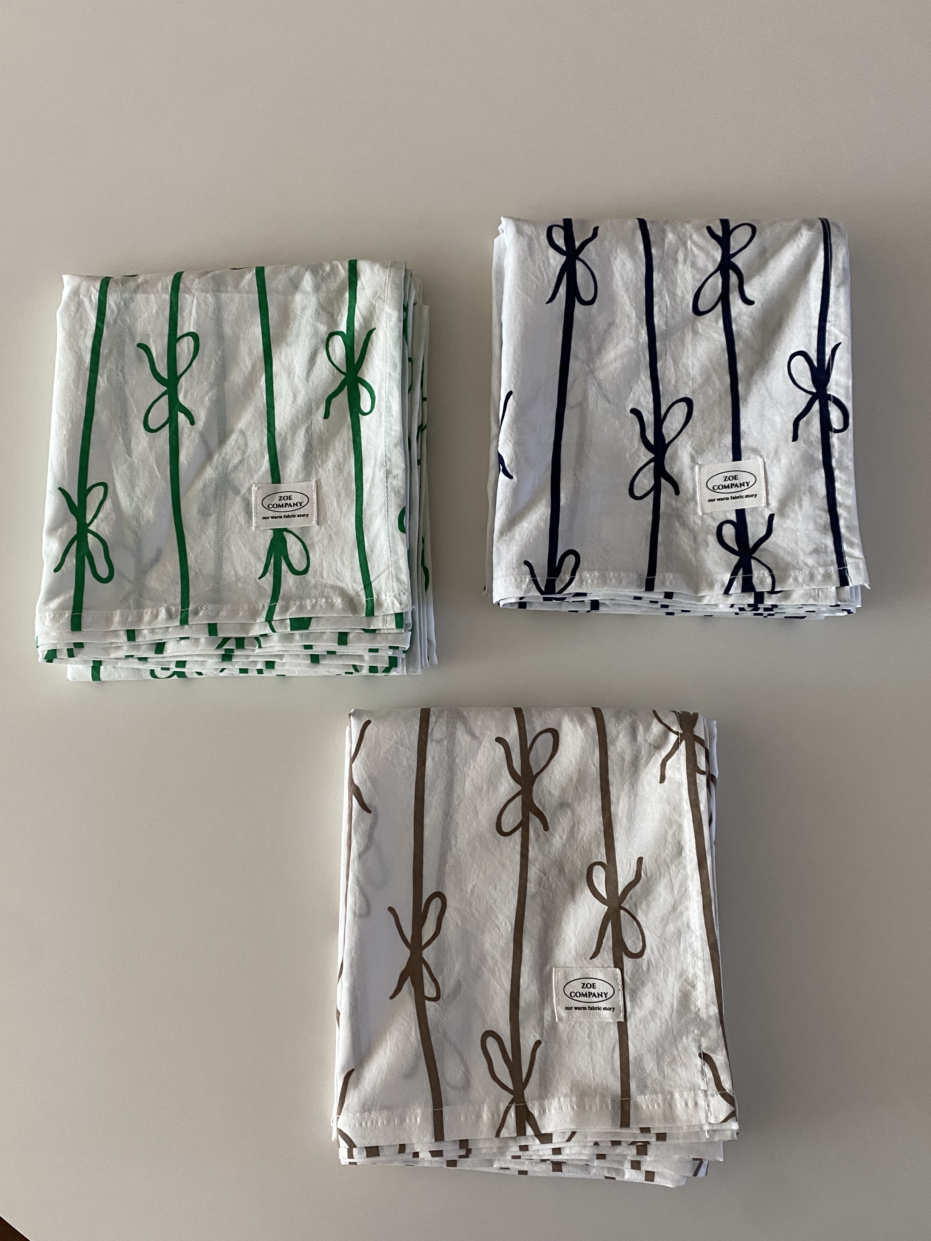 리본 테이블보 아일랜드 식탁보 밥솥 덮개 캠핑 테이블보