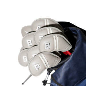 무이베르데 골프 아이언 커버 세트 고급 가죽 자석 선물 7개 구성 운동러 솔직 후기 | 실사용 리뷰 - 상품 이미지 2