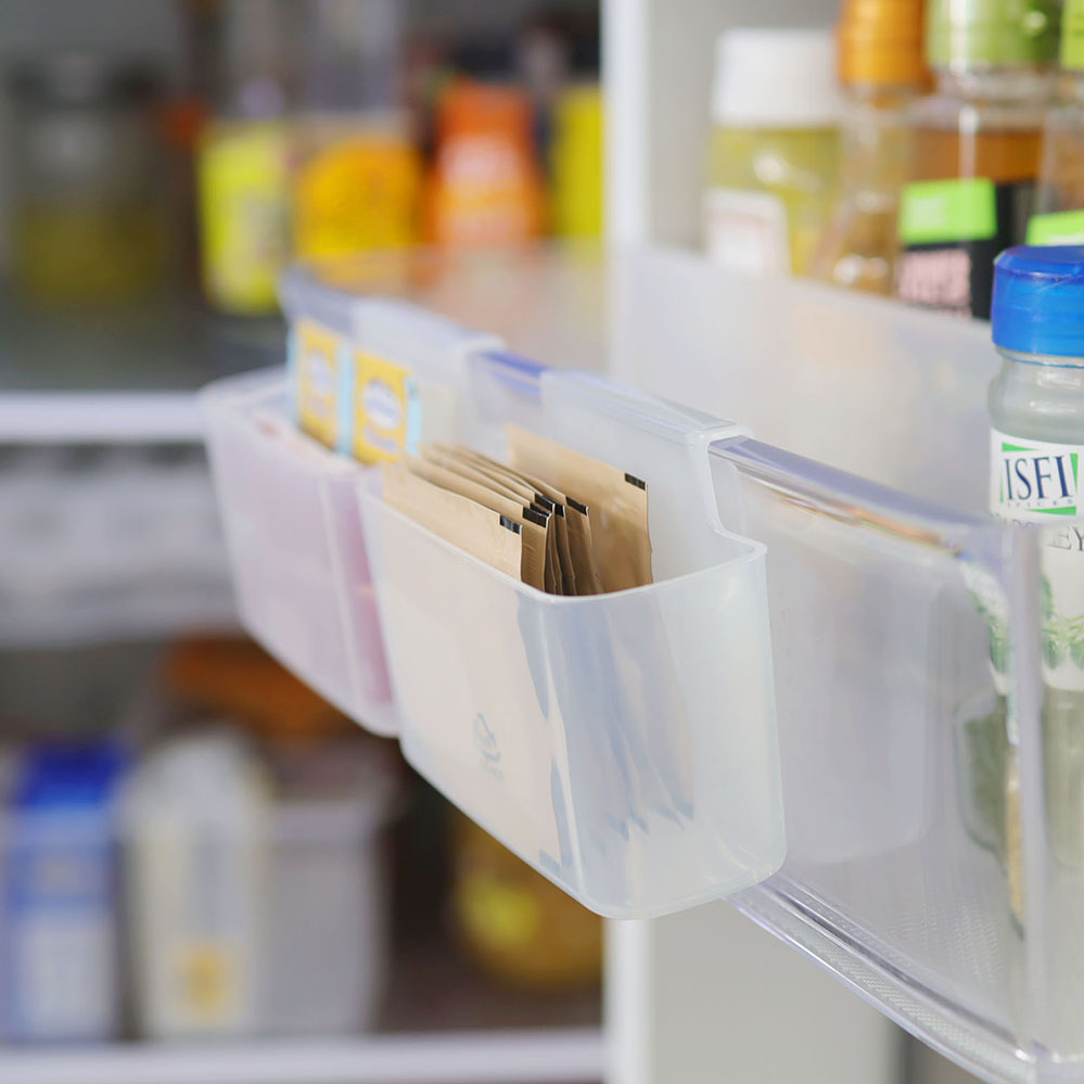 냉장고 도어 포켓 정리함 1P 양념 소스 미니 걸이형 제품 이미지