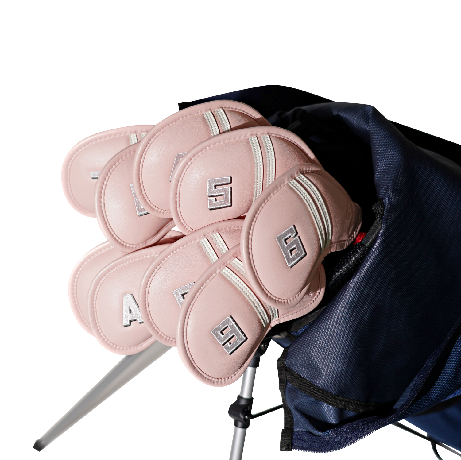 무이베르데 골프 아이언 커버 세트 고급 가죽 자석 선물 7개 구성 이미지 3