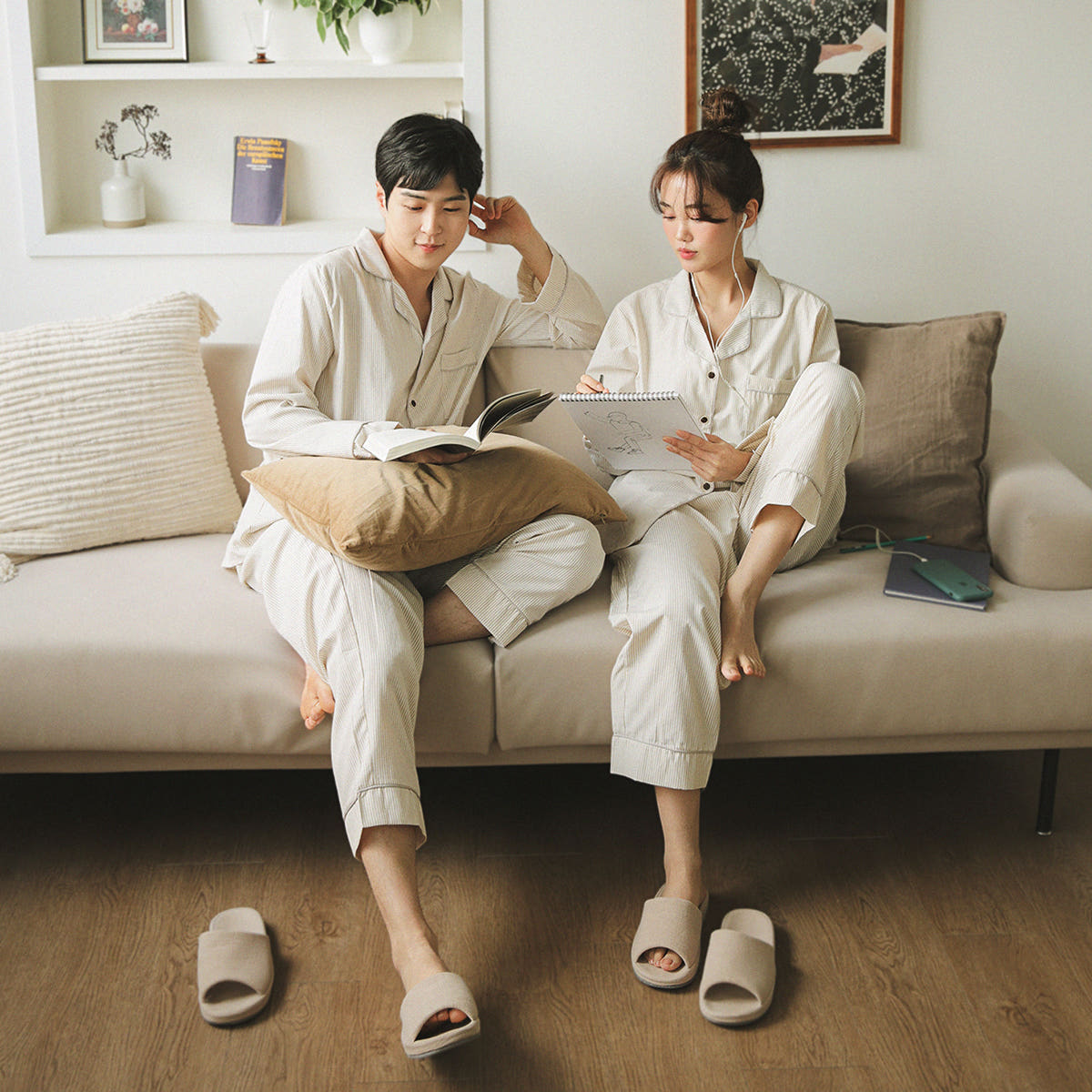 포그니포 커플 잠옷 파자마 세트 가격 추이 포그니포 포그니포 커플 잠옷 파자마 세트 - 최저가 52,700원