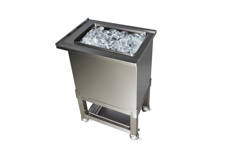 업소용 아이스빈 캐리어 이동식 소형 카페 얼음저장고