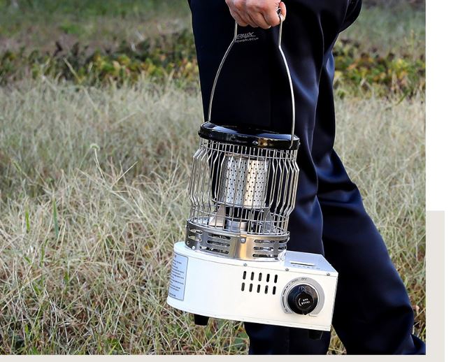 신일 가스 난로 캠핑 히터 미니 소형 부탄가스 호환