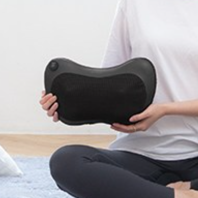 롤링 베개 쿠션 안마기 쿠션형 안마기 차량 차량용 목 마사지 - 메인 이미지
