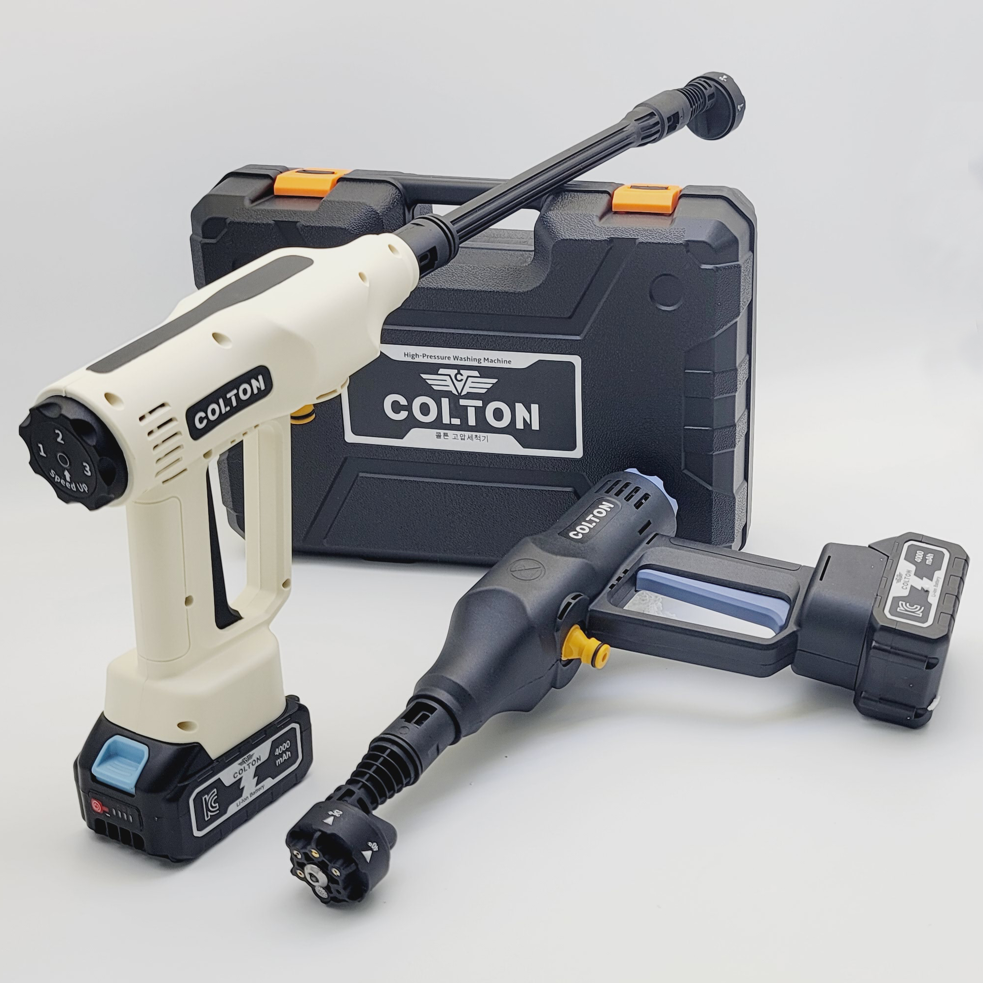 콜튼 무선 고압세척기 고압세차기 휴대용 충전식 CT40