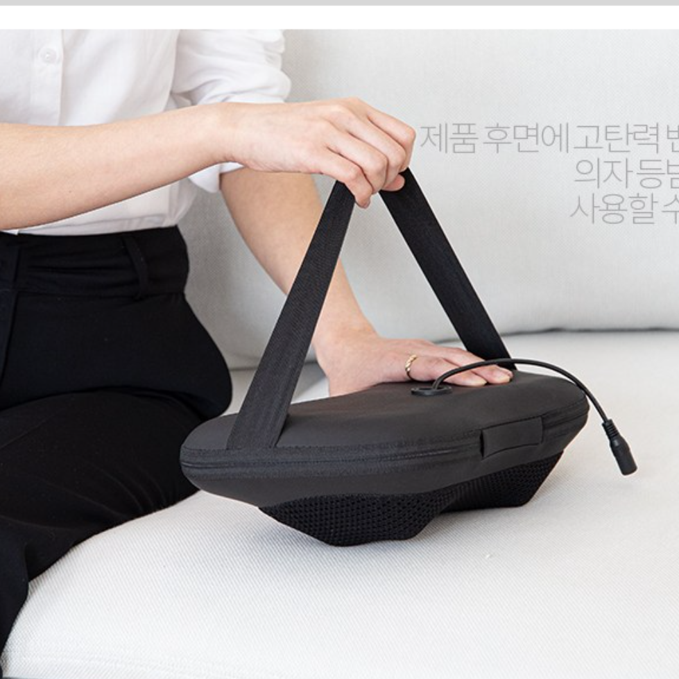 롤링 베개 쿠션 안마기 쿠션형 안마기 차량 차량용 목 마사지 - 상세 이미지 5