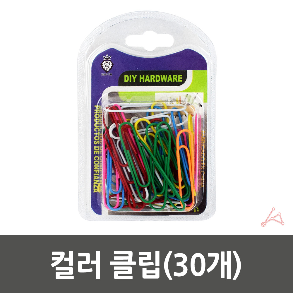 다꾸 클립 페이퍼 문서 종이 디자인 서류 대용량 30P - 상세 이미지 2