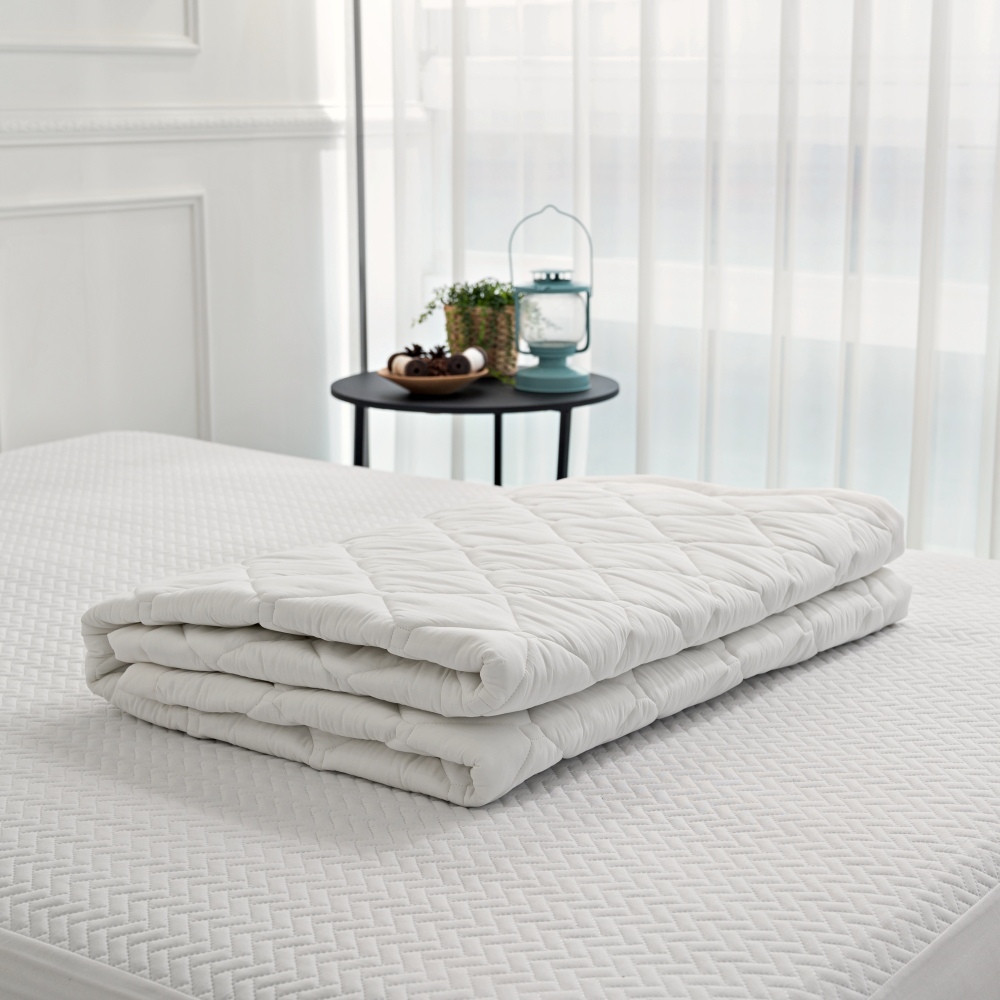 매트리스 패드 호텔 프리미엄 100수 순면 라지킹 침대패드