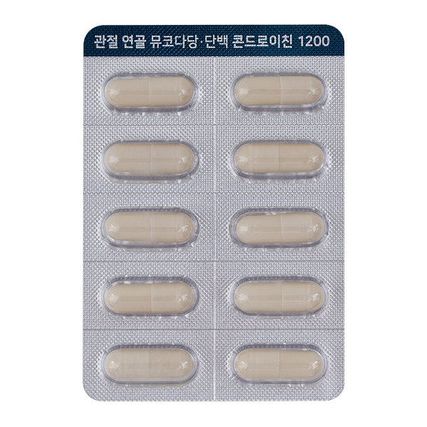 JW중외제약 관절 연골 뮤코다당 단백 콘드로이친 1200 60캡슐, 5개 - 상세 이미지 3
