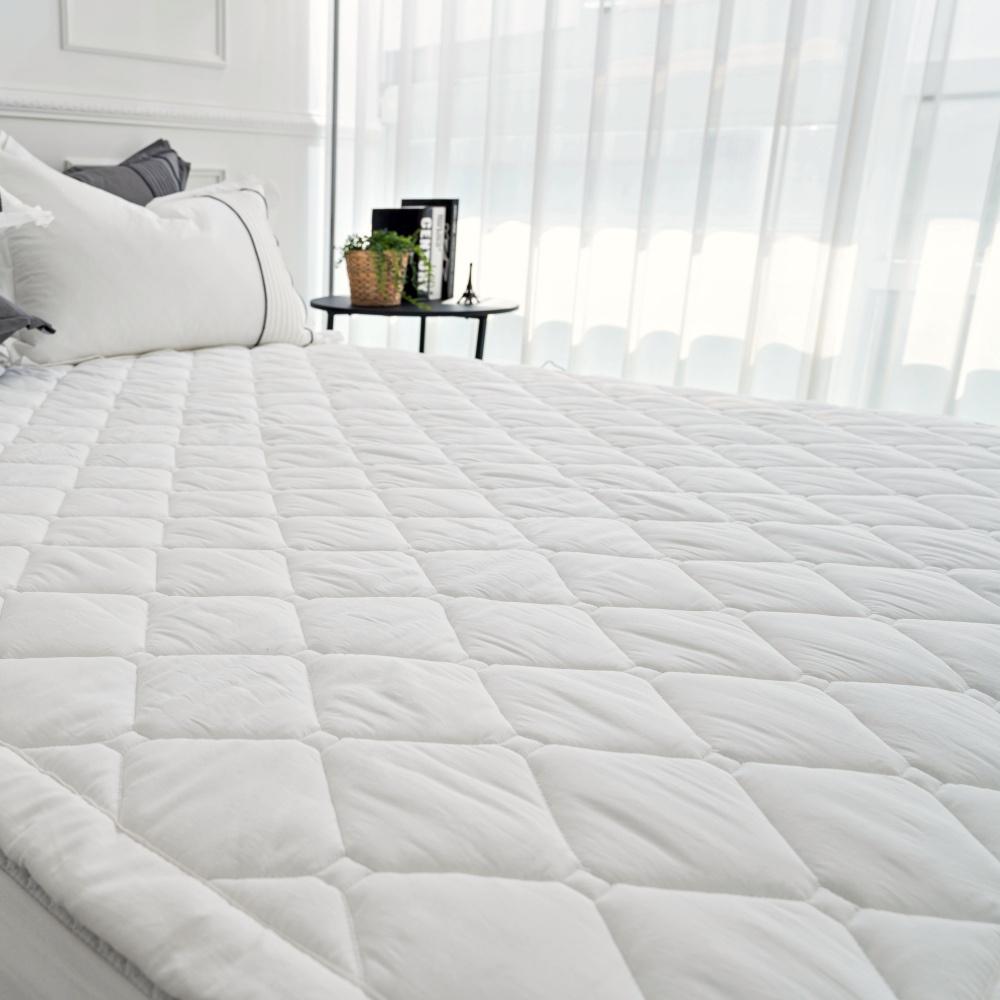 매트리스 패드 호텔 프리미엄 100수 순면 라지킹 침대패드