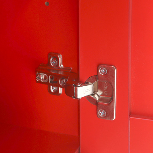 펨바 선반 수납장 6050H 400mmx400mmx1090mm, 2단, 레드 7076.5885 - 상세 이미지 2