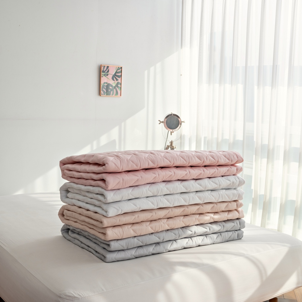 알러지케어 모달 헤링본 사계절 매트리스 패드 누빔 침대패드