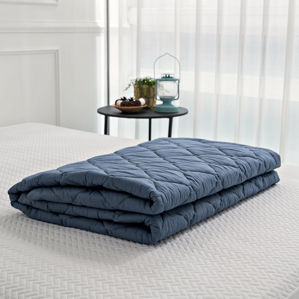 매트리스 패드 호텔 프리미엄 100수 순면 라지킹 침대패드