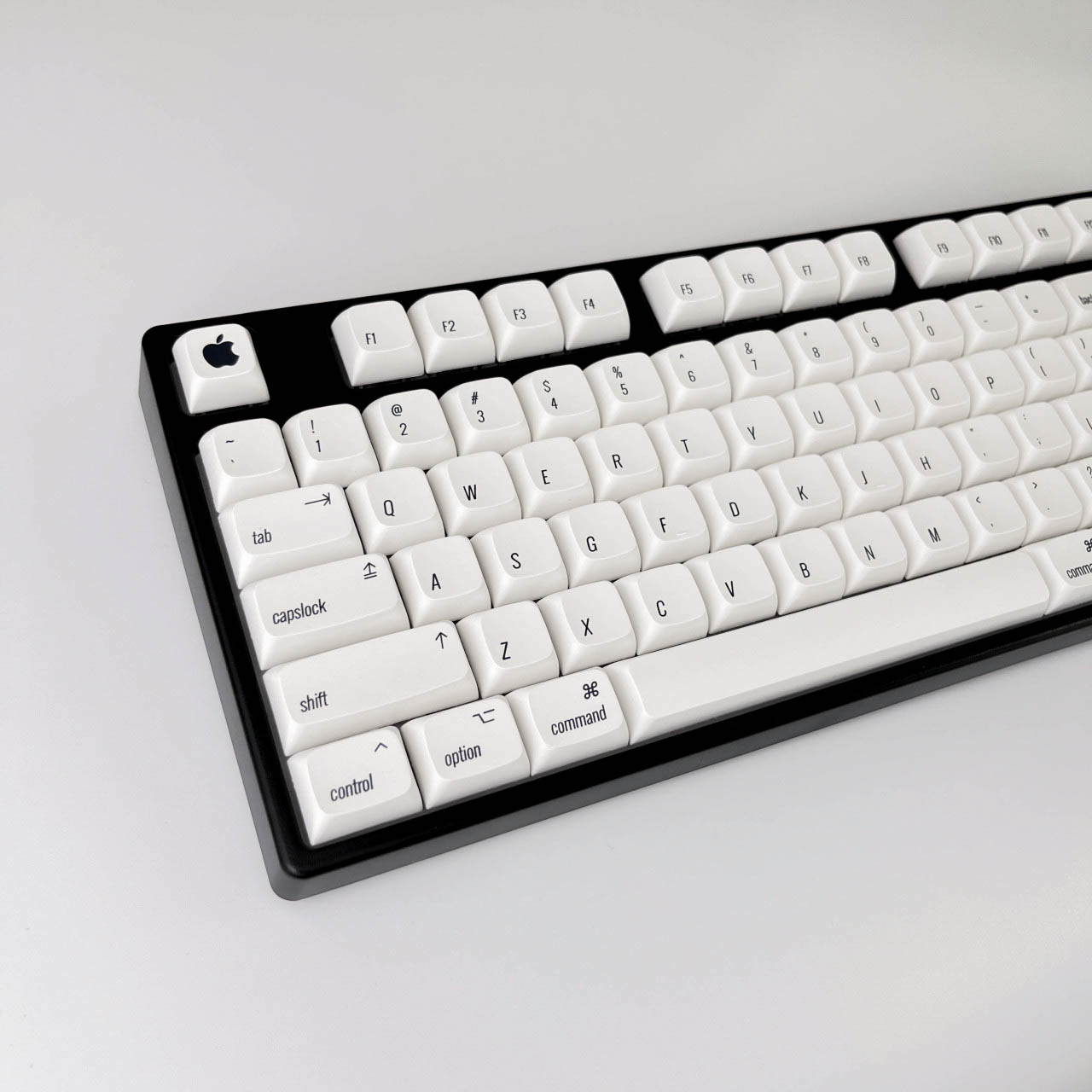애플 슬림 레트로 키캡 XDA PBT 기계식 키보드 - 상세 이미지 5
