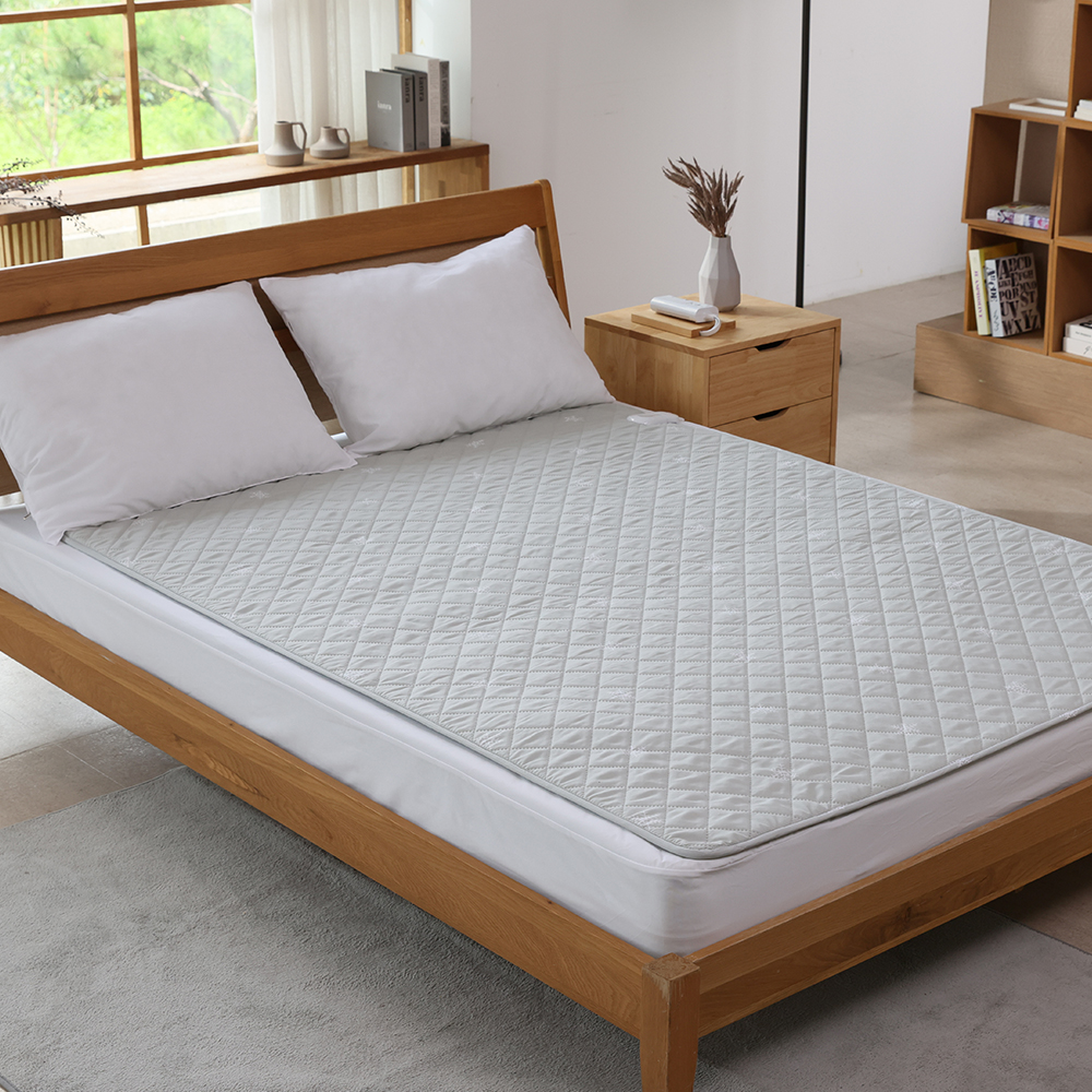 한솔 탄소 카본 안심매트 대형+대형 인체감지센서 절전형 탄소매트 전기장판 원적외선