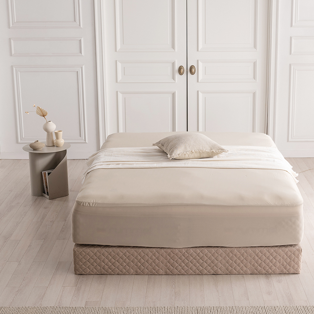 [무료배송] 럼멜 매트리스커버 방수커버 침대 화이트 S