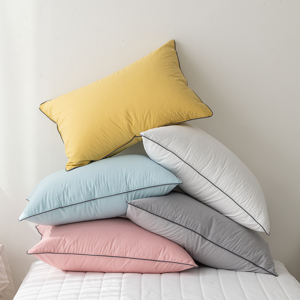 호텔침구 먼지없는 사계절 고밀도 50x70cm 파스텔톤 베개커버 단품