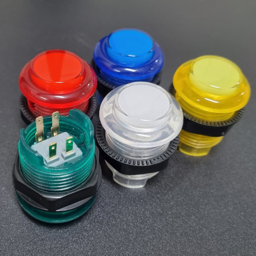 노리박스 LED 오락기버튼 PUSH 스위치 28mm - 상세 이미지 3