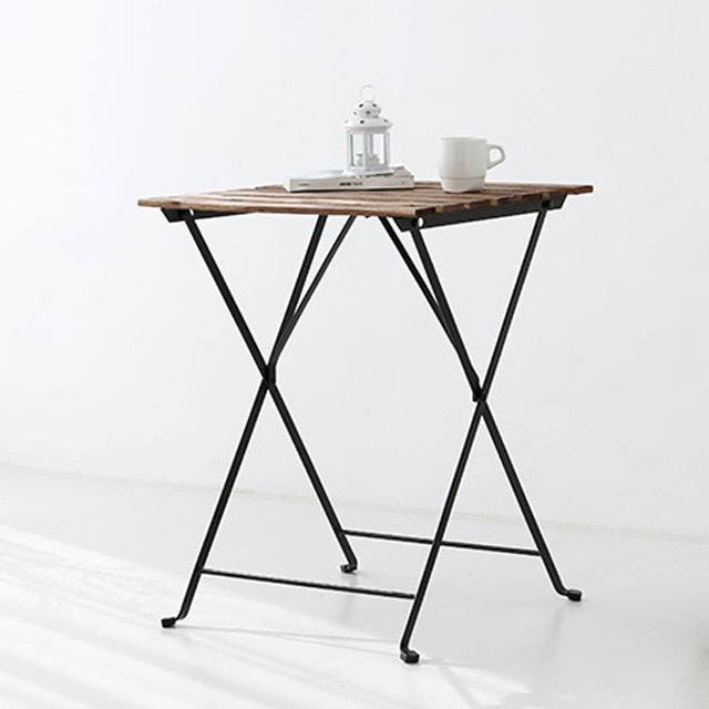 BENPICA 접이식테이블 아카시아 550x540mm, 0005.6682