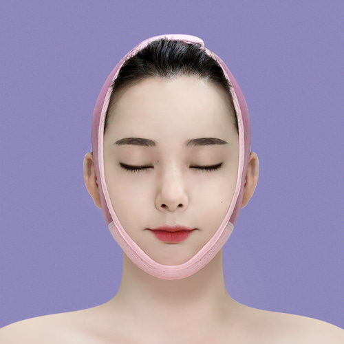 [아데미] 브이코르셋 얼굴 불독살 이중턱 턱살관리 리프팅 브이라인 V밴드 이미지 6