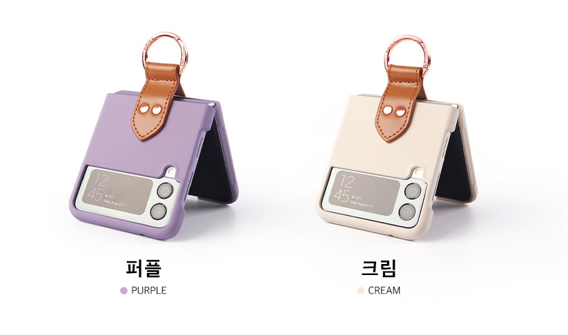 갤럭시 Z플립4 케이스 플립4 삼성 Z4 핑거링 슬림 이미지 8