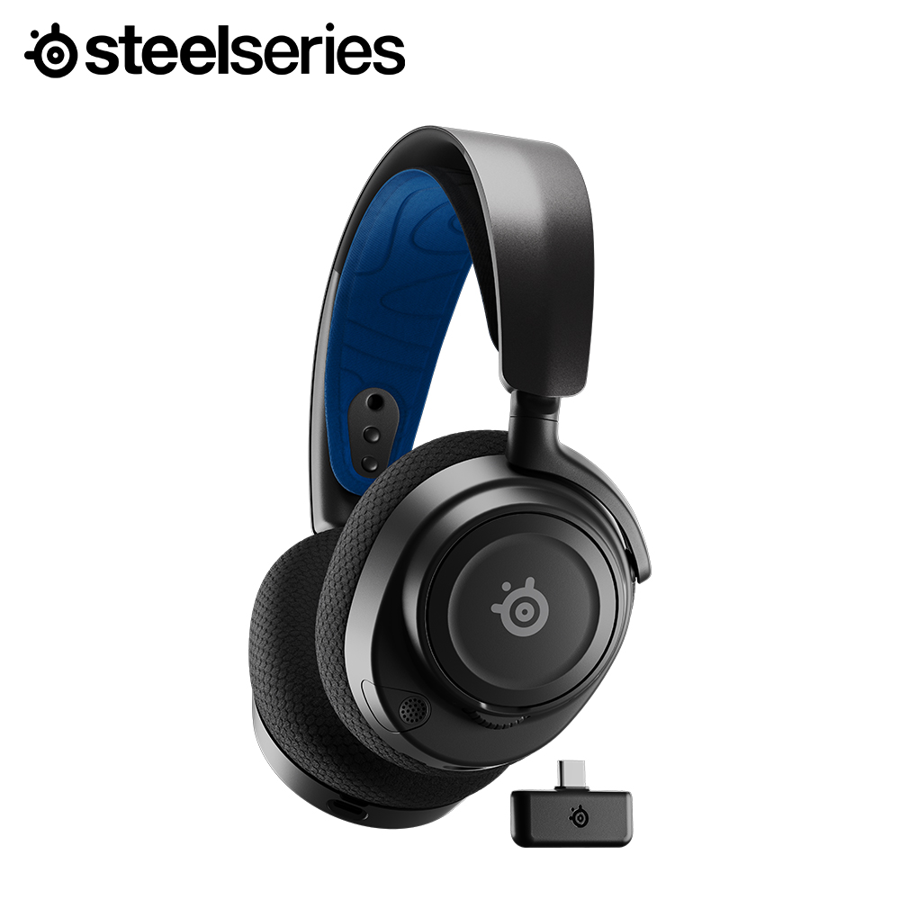 스틸시리즈 Arctis Nova 7P 무선 게이밍 헤드셋 블랙